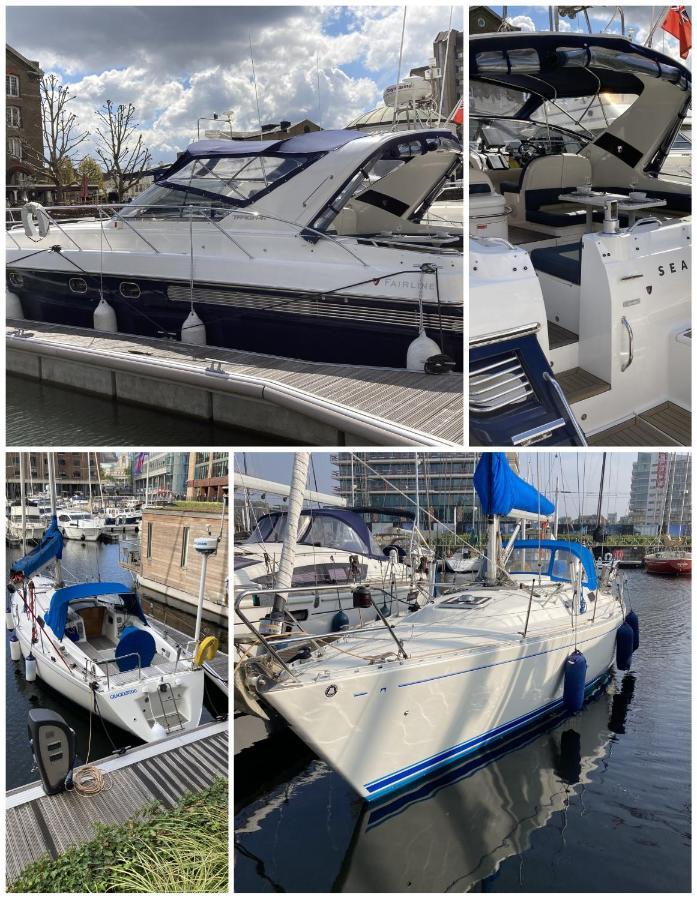 לונדון Entire Boat At St Katherine Docks 2 Available Select Using Room Options מראה חיצוני תמונה
